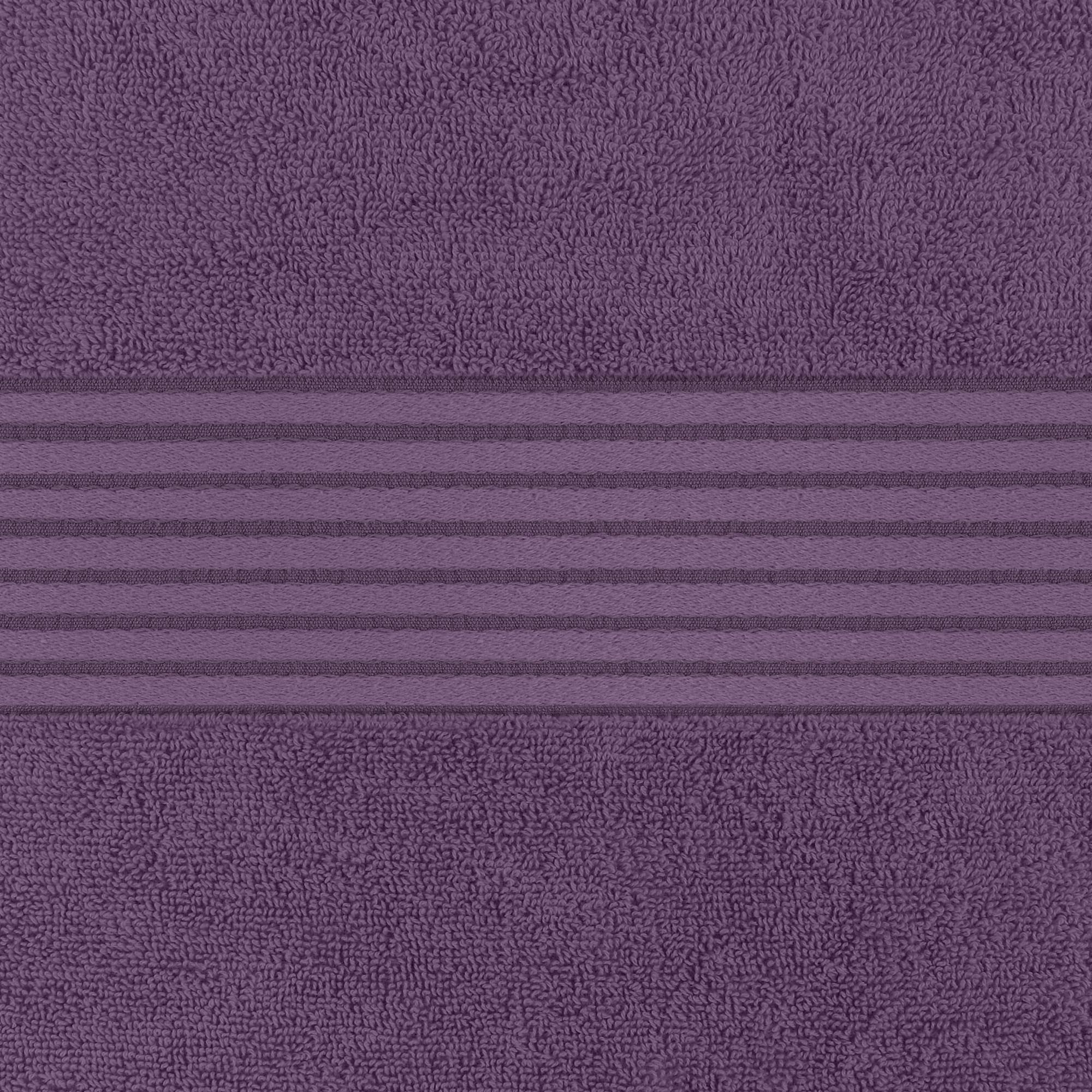 Utopia Towels plum two-pack packaging image showing set and presentation