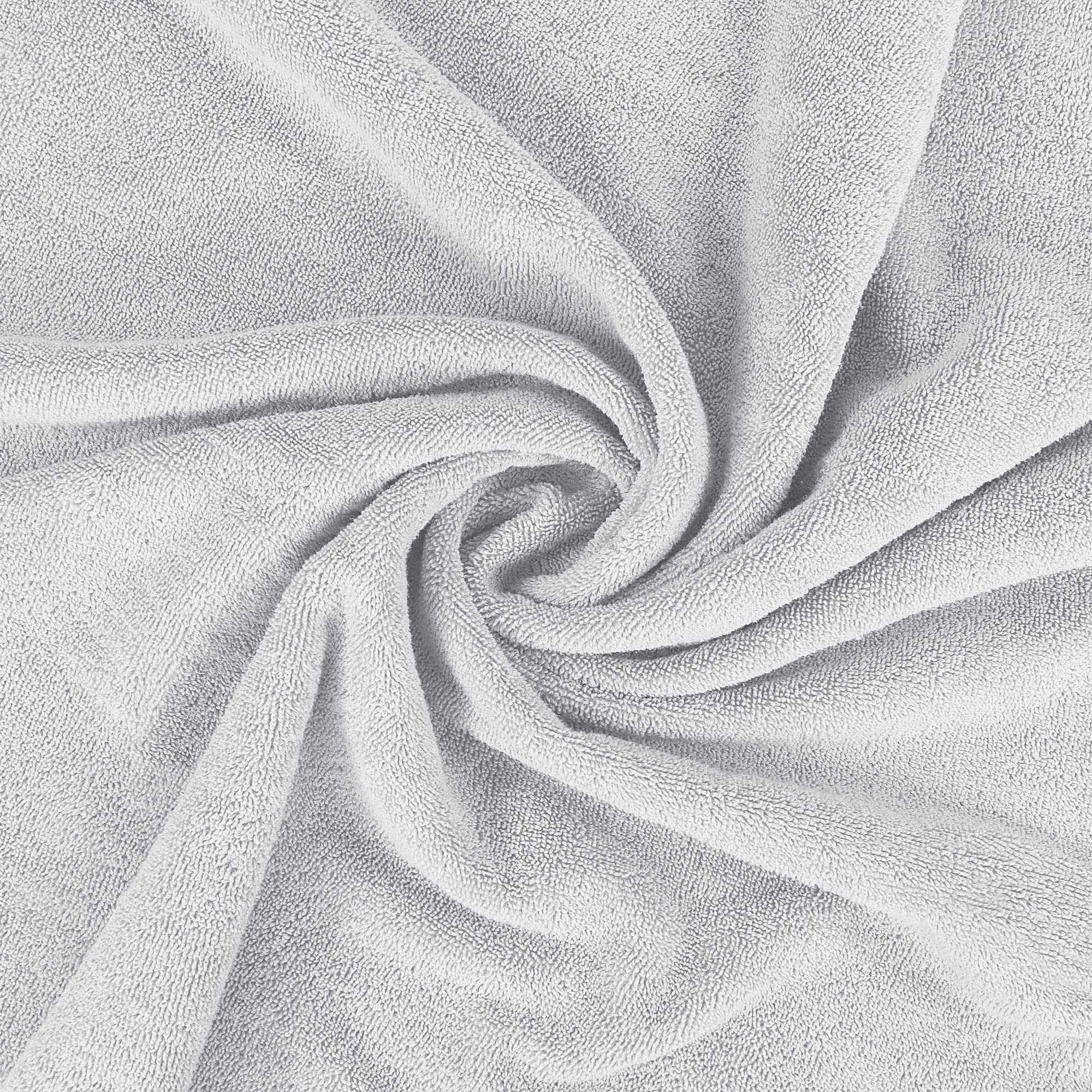 Utopia Towels stitched hem detail to show durable edges and reduced fraying