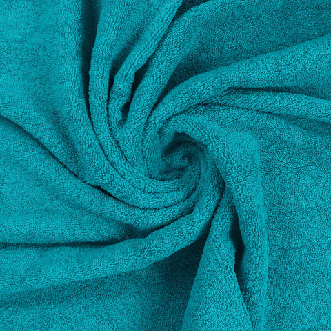 Utopia Towels styled in bathroom creating spa-like aesthetic and calm