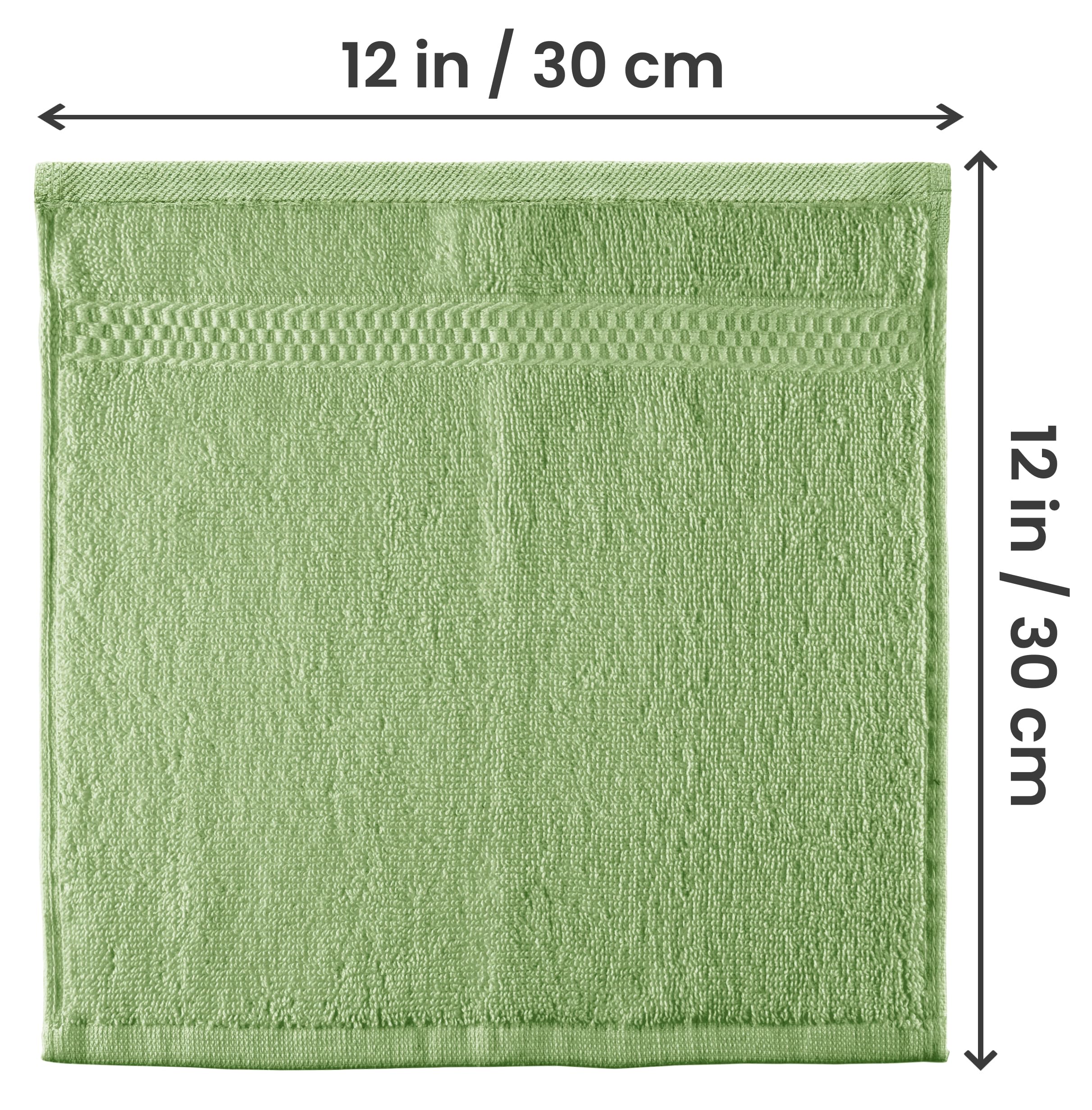 Utopia Towels closeup texture highlighting plush 600 GSM loops for softness