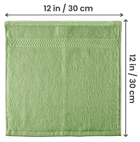 Utopia Towels closeup texture highlighting plush 600 GSM loops for softness