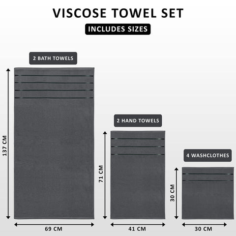 Utopia Towels close-up of viscose stripe and cotton texture for soft feel