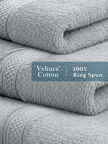 Utopia Towels texture detail and hemstitch highlighting reinforced edges