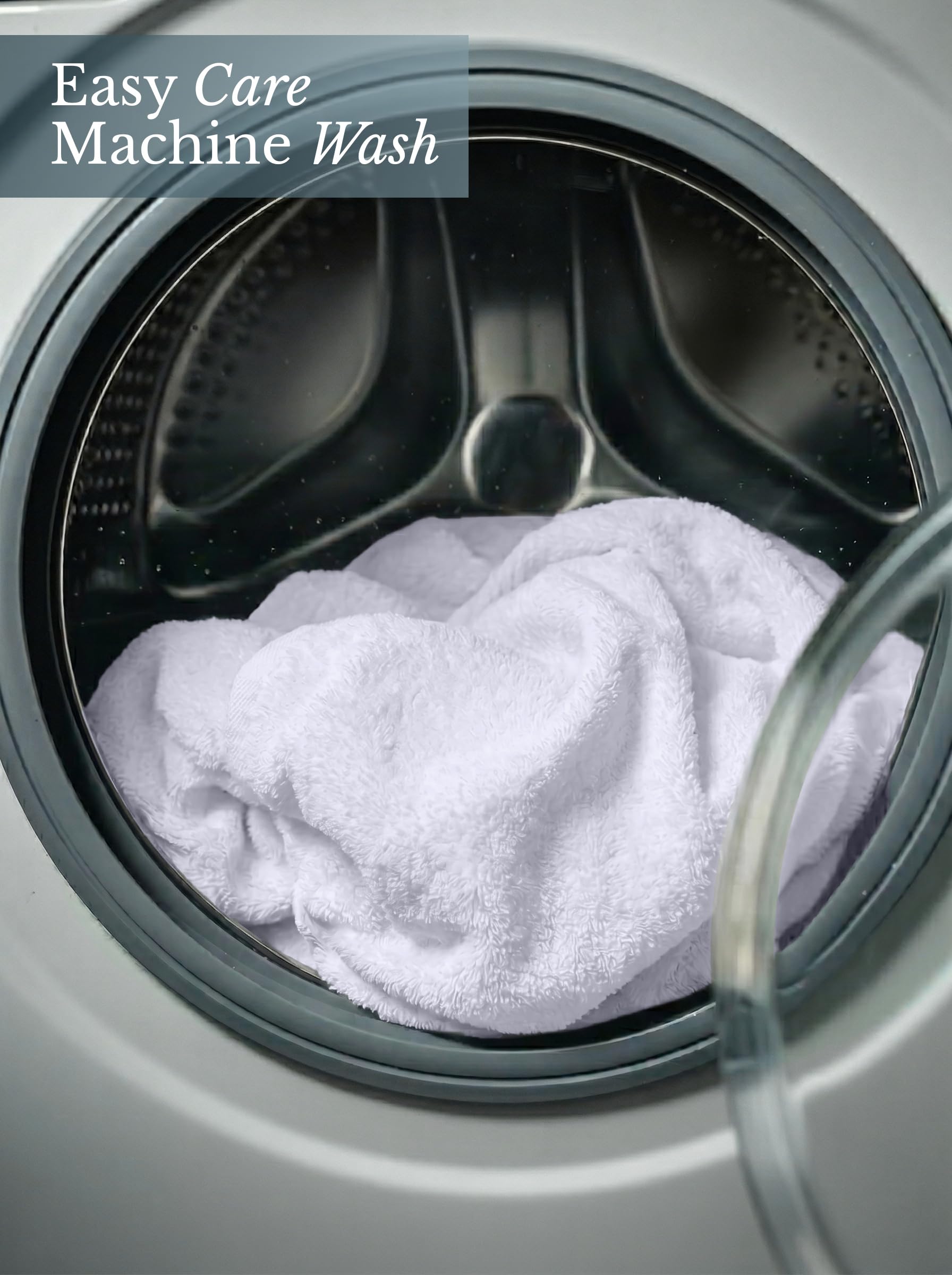 Utopia Towels texture detail highlighting ring-spun cotton fibers for extra softness