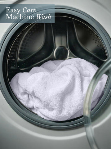 Utopia Towels texture detail highlighting ring-spun cotton fibers for extra softness