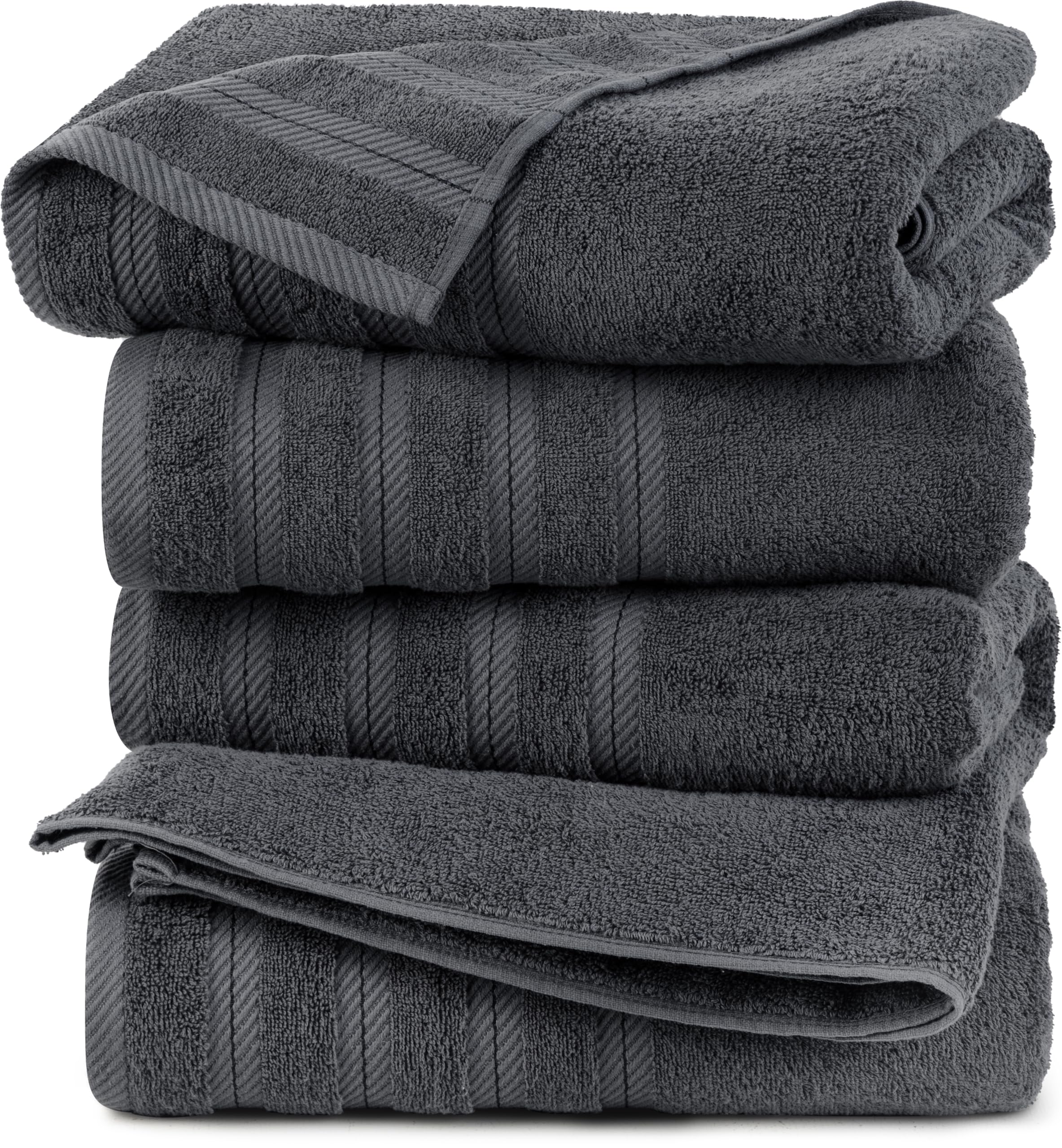Utopia Towels tumble dryer safe label showing easy machine-care convenience