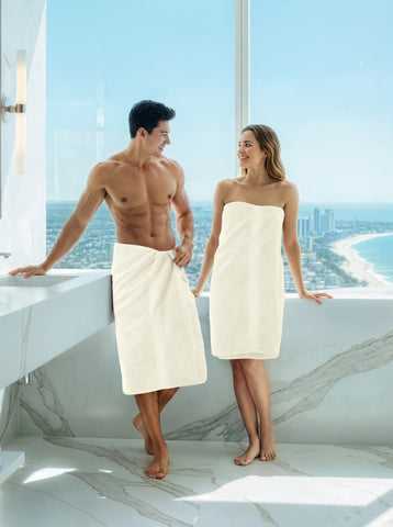 Utopia Towels care label zoom showing easy-wash instructions