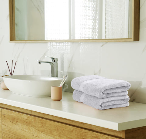 Utopia Towels washcloth used on face demonstrating gentle touch
