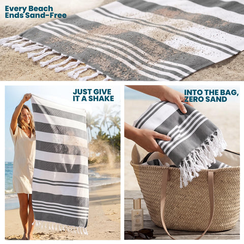 Utopia Towels machine wash and dryer safe label for easy care