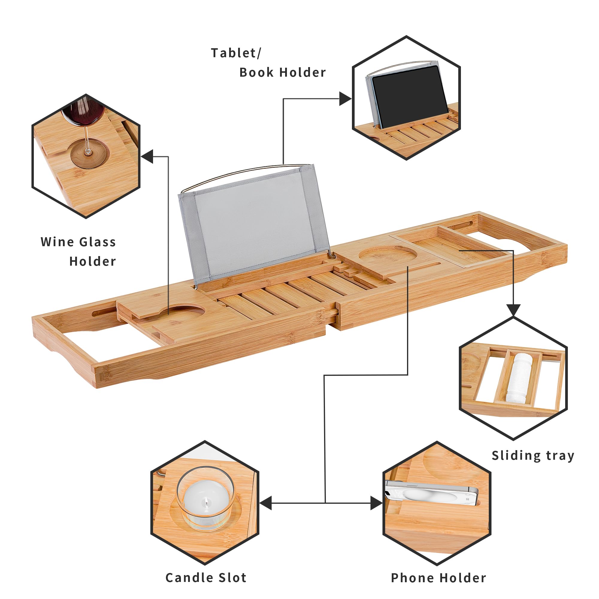 Utoplike underside non-slip strips providing stability against slipping