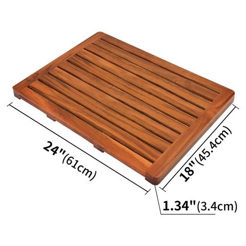 Utoplike underside view showing support battens and non-slip pads for stability