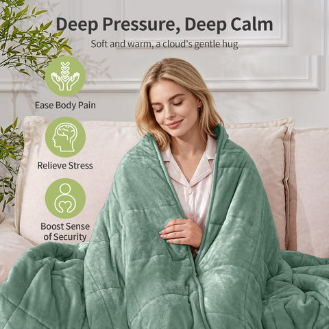 Uttermara blanket on bed lifestyle showing comfortable bedroom styling