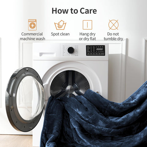 Uttermara folded blanket display showing compact storage and durable stitching