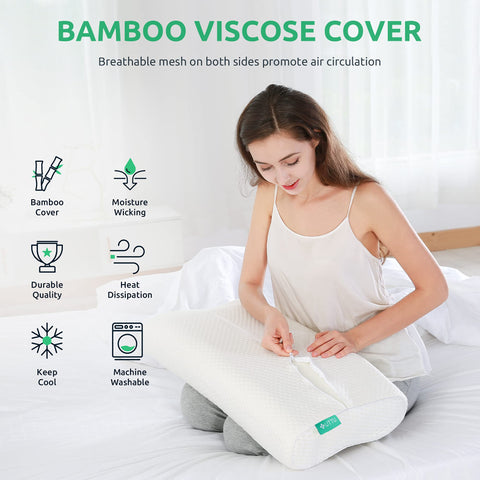 UTTU breathable removable cover being unzipped to show machine-washable convenience