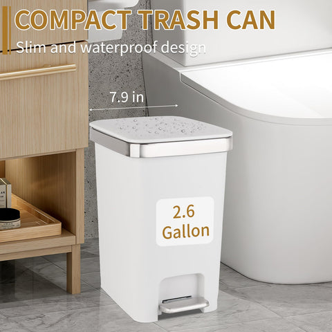 UUJOLY product packaging with included trash bag rolls for immediate use