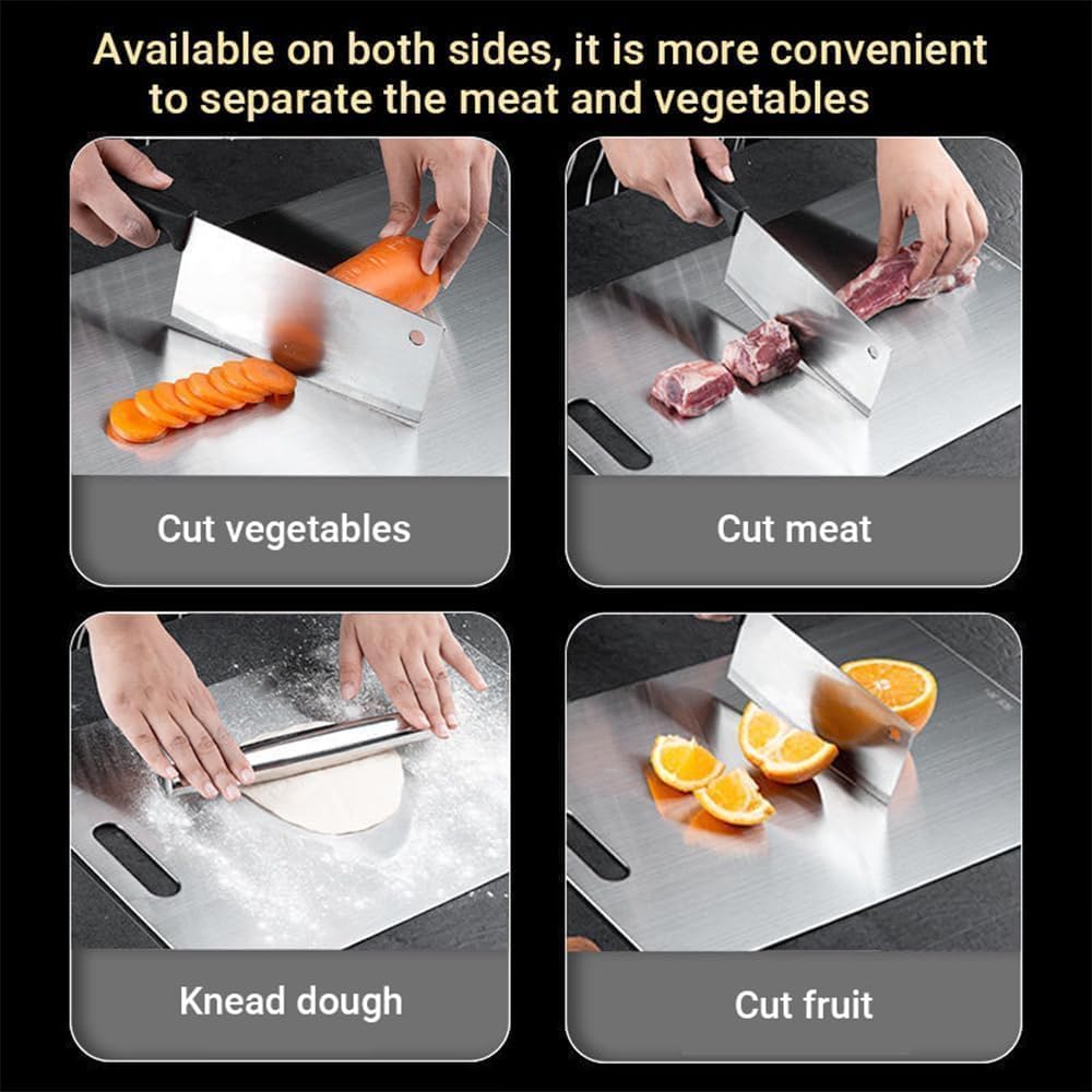 UVAAKZ knife contacting board demonstrating blade-friendly protection