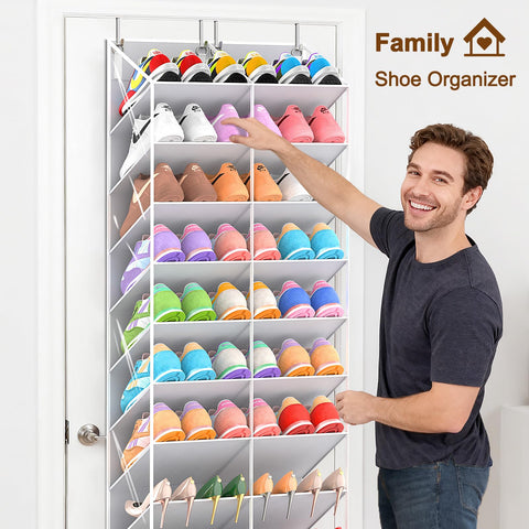 UVIAHOMI extra-wide pocket holding sneakers to demonstrate capacity benefit