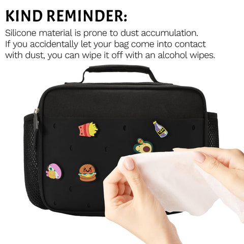 Uxeqtop on picnic blanket with snacks highlighting travel-ready durability benefit