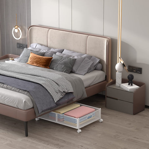Uyokcnie lifestyle bedroom setup showing tidy space and concealed storage