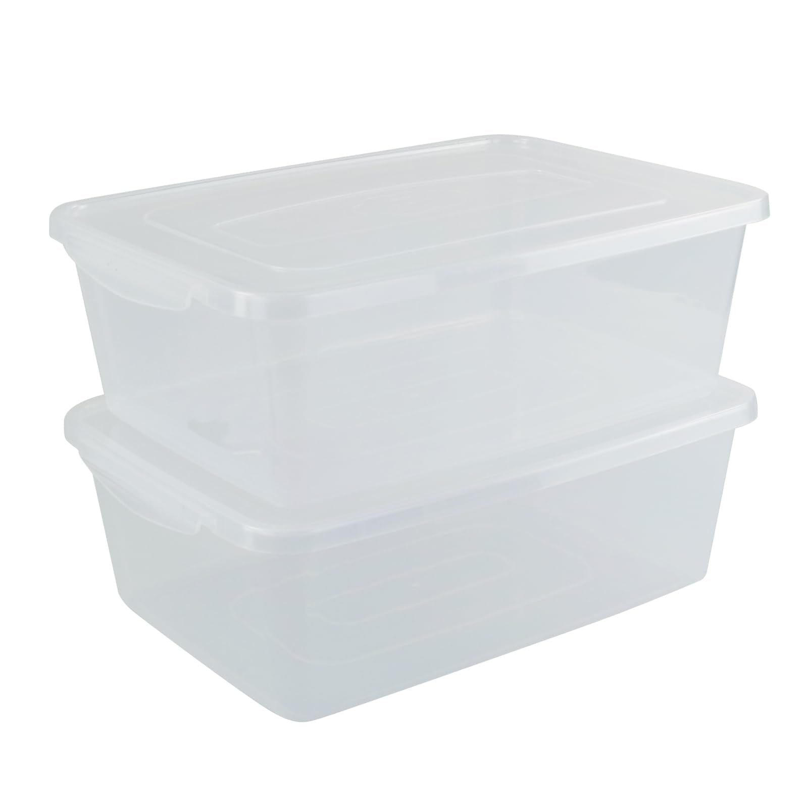 Vababa box front packaging showing clear container and lid, simplifies storage