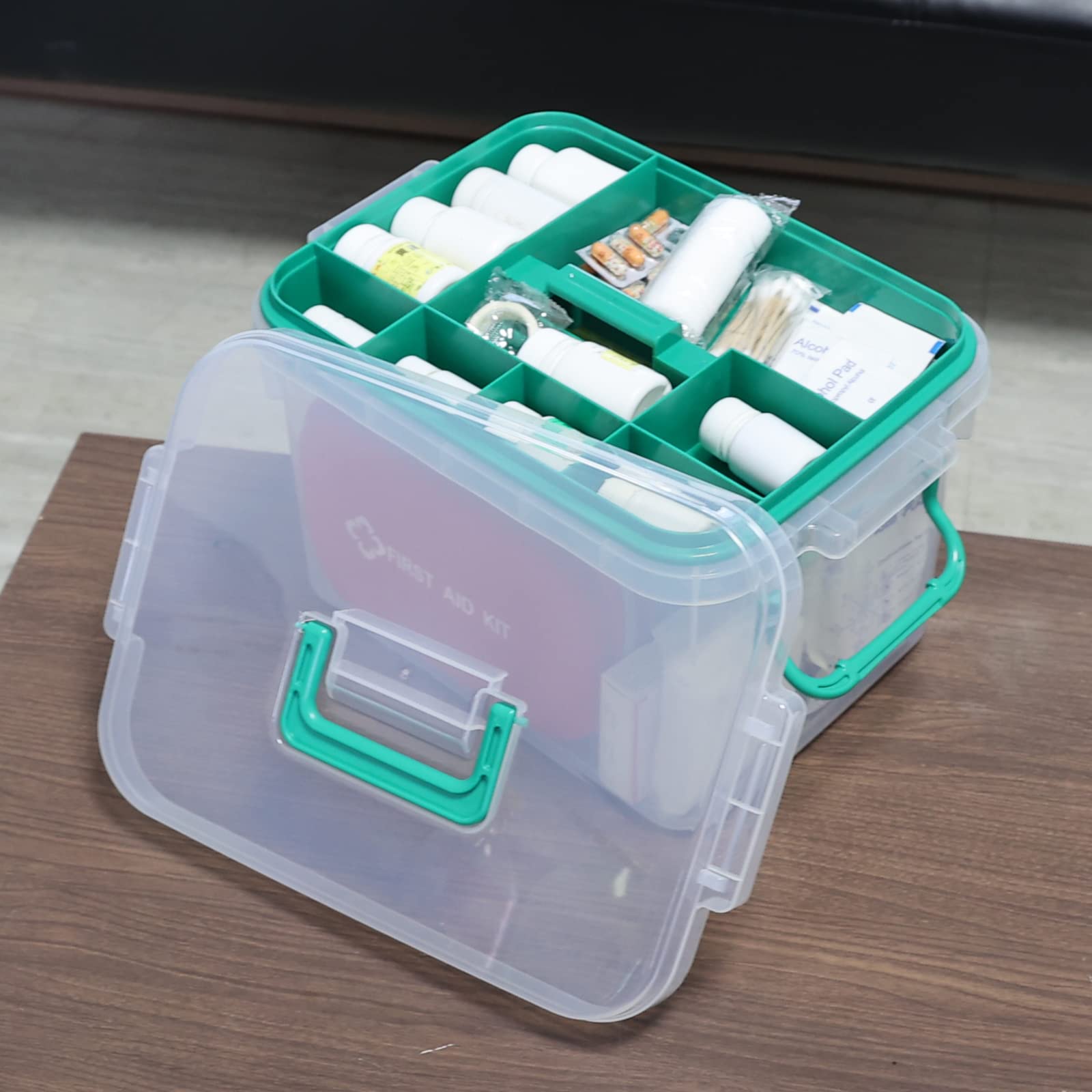 vababa label with dimensions and 15L capacity showing size reference and storage info