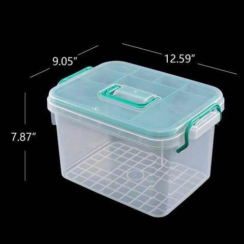 vababa open interior showing 15L storage capacity and organized space for supplies