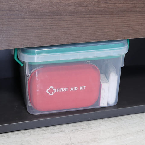 vababa next to water bottle showing compact size and portable capacity