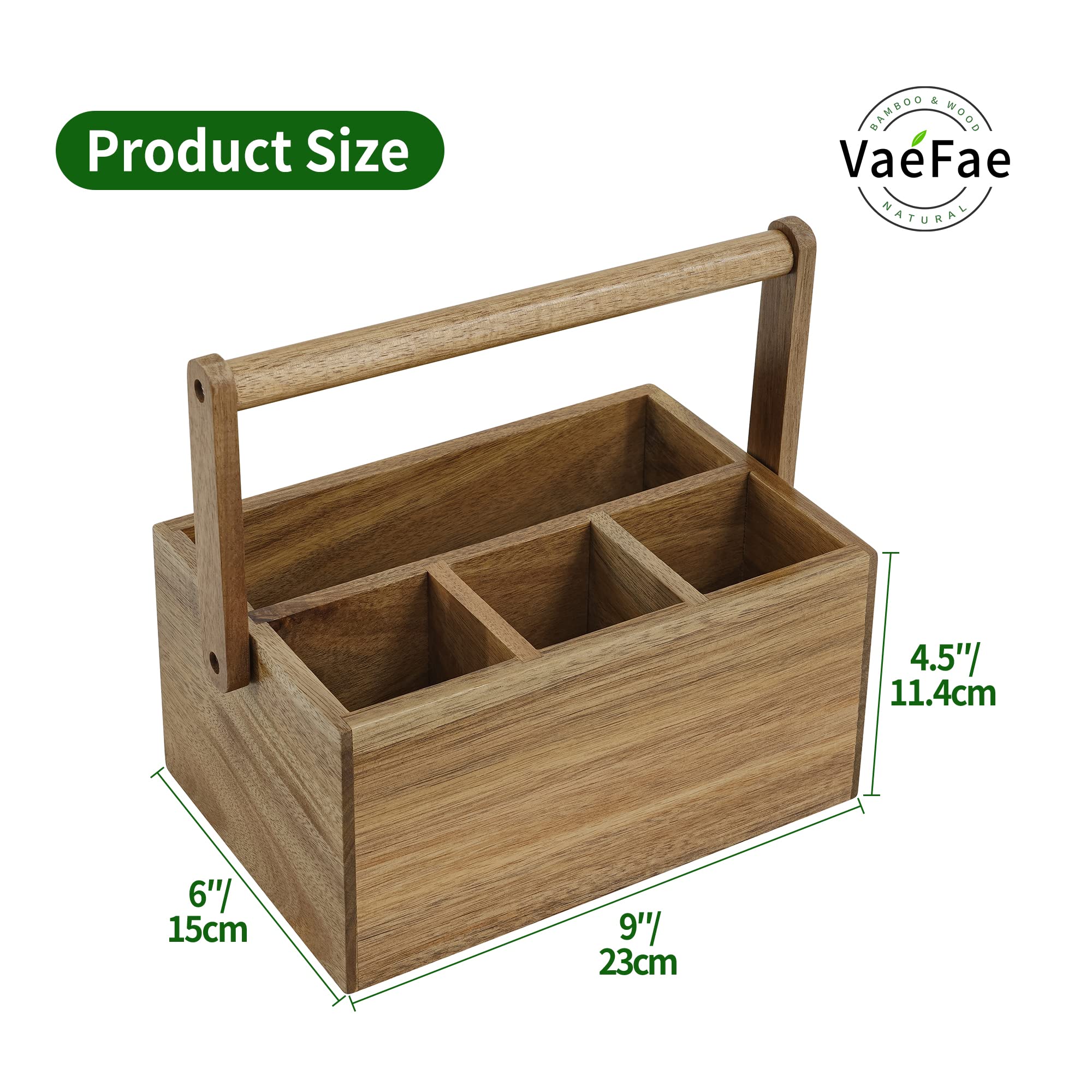 VaeFae top view showing four compartments for quick sorting