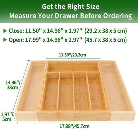 VaeFae organizer interior compartments keeping utensils separated