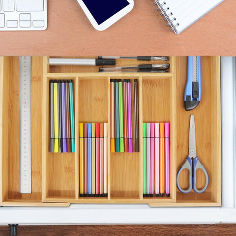 VaeFae organizer placed inside kitchen drawer demonstrating tidy storage