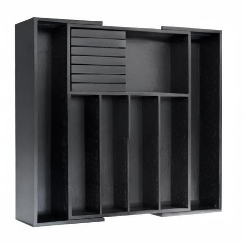 VaeFae organizer next to ruler showing scale and fit guidance for drawers