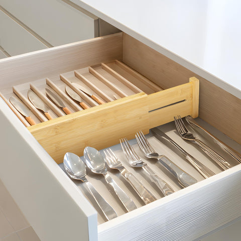 VaeFae divider placed horizontally maximizing drawer usable space benefit