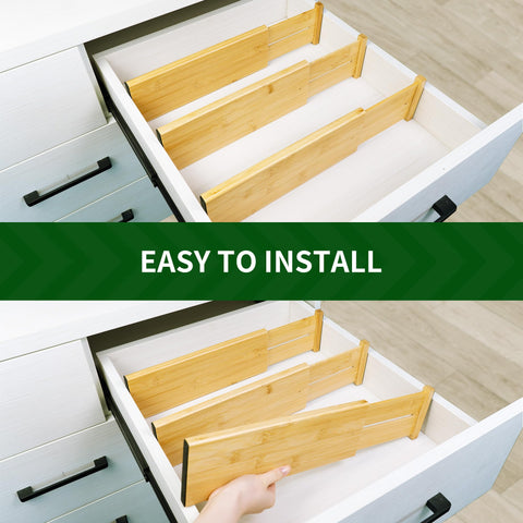 VaeFae divider inside kitchen drawer keeping utensils organized benefit
