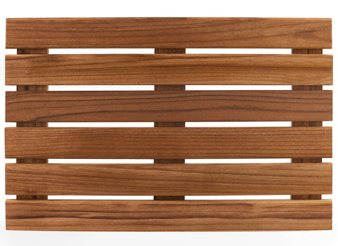 VaeFae oiled teak finish sheen showing water resistance and natural beauty