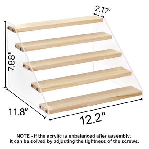 VAEHOLD spice rack placed inside cabinet maximizing vertical storage and order