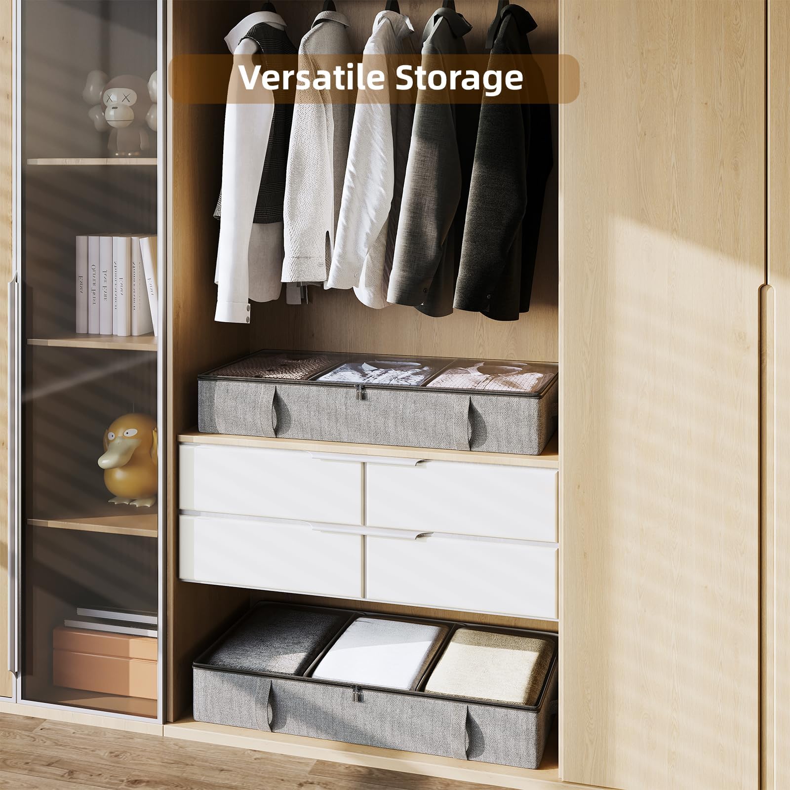 Vailando folded for storage showing compact collapse for off-season stowing