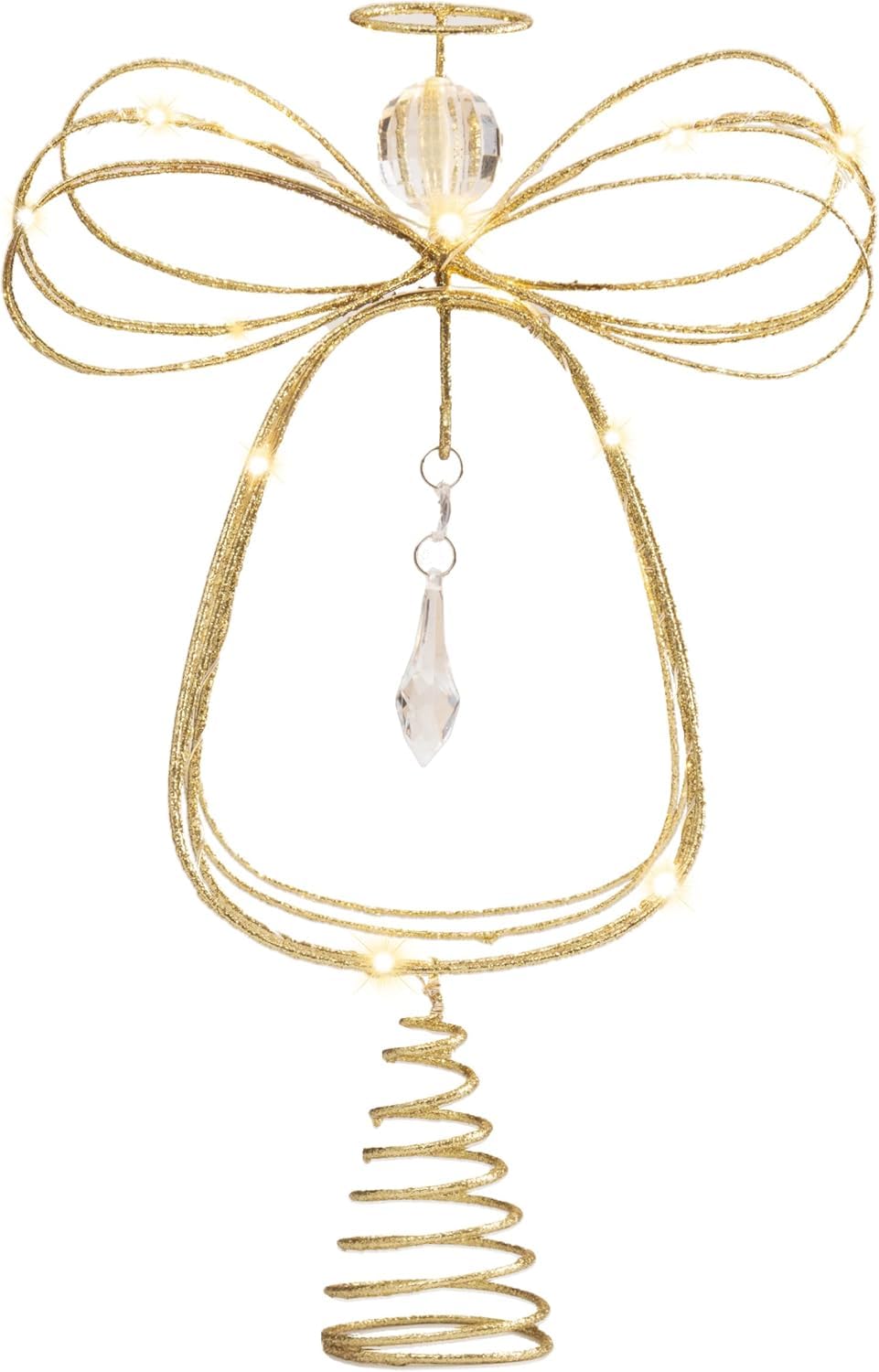 Valery Madelyn angel used as mantel centerpiece offering festive charm and versatility