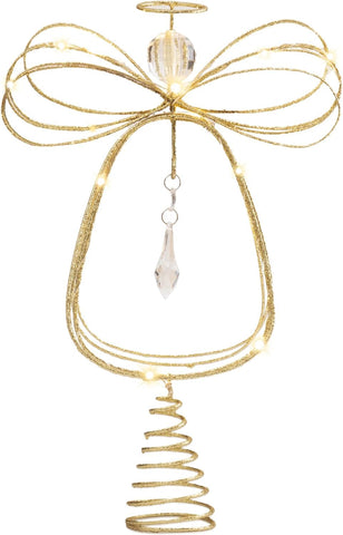 Valery Madelyn angel used as mantel centerpiece offering festive charm and versatility