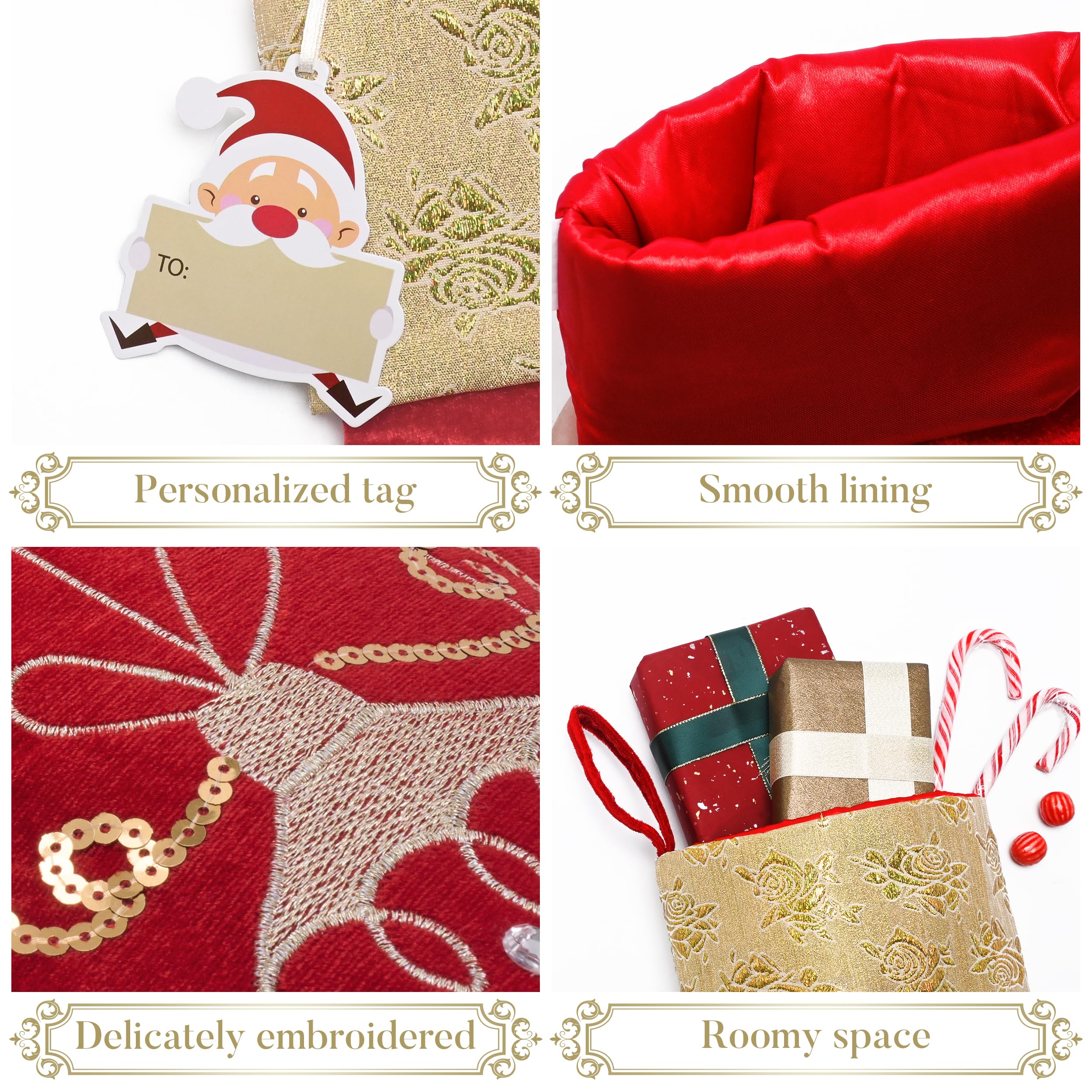 Valery Madelyn close-up of embroidered cuff showing artisan detail and festive finish