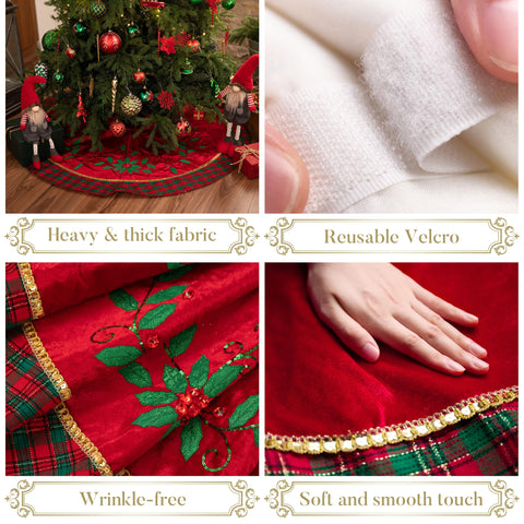 Valery Madelyn close-up of embroidered ornaments, highlights detailed craftsmanship