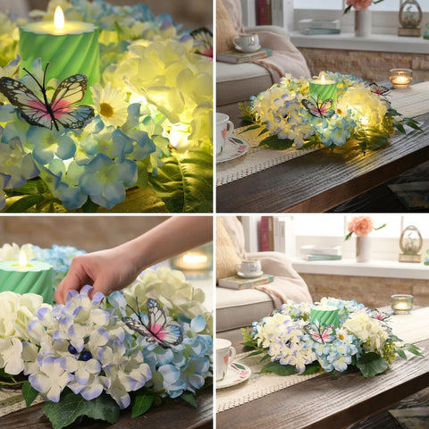 Valery Madelyn eucalyptus and daisy detail adding natural contrast benefit