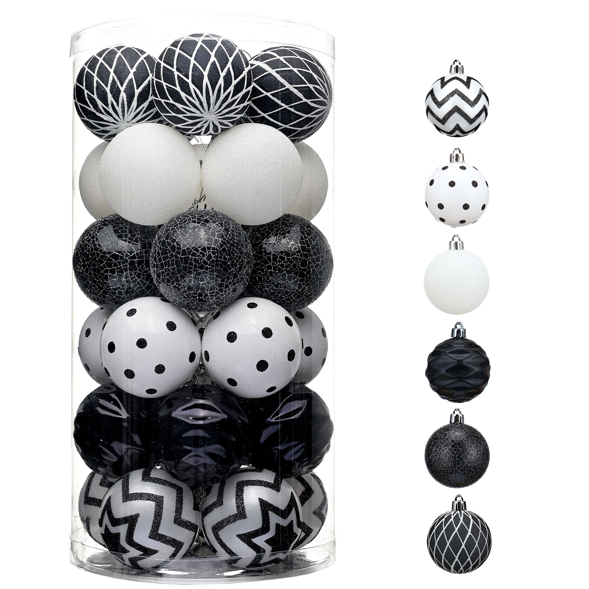 Valery Madelyn front packaging showing 30-piece set and modern black white colors