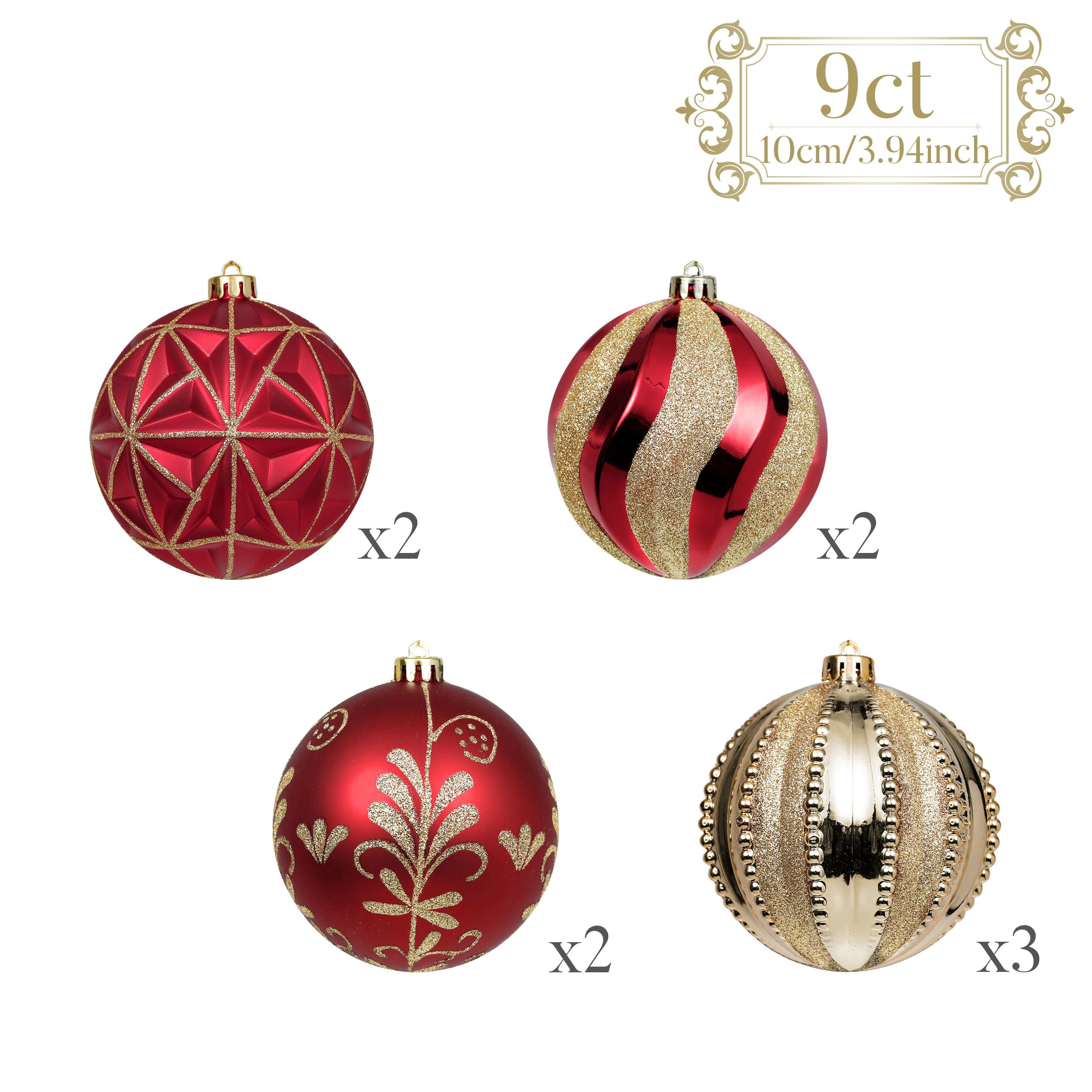 Valery Madelyn ornaments hung on a Christmas tree, adds classic festive elegance