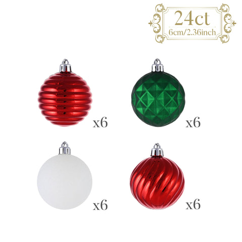 Valery Madelyn ornaments hung on a Christmas tree adding safe reusable sparkle