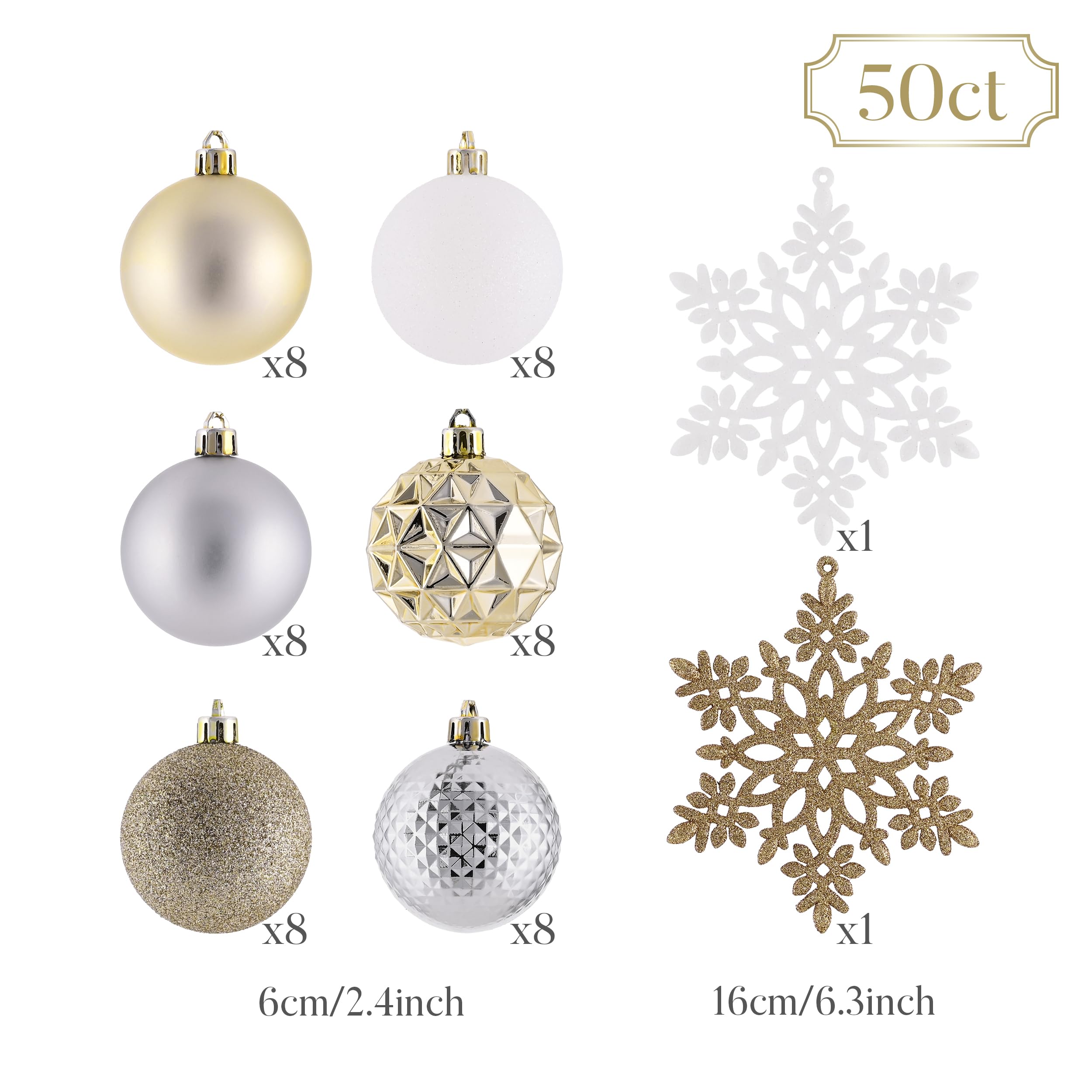 Valery Madelyn ornaments hanging on a decorated tree adding safe, durable sparkle