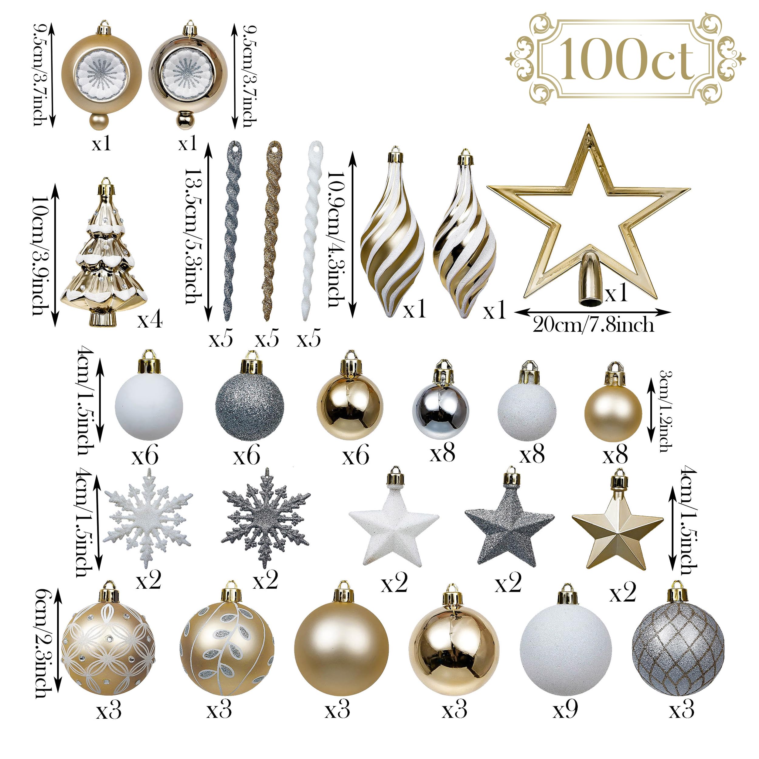 Valery Madelyn ornaments on Christmas tree showing elegant cohesive look and visual impact