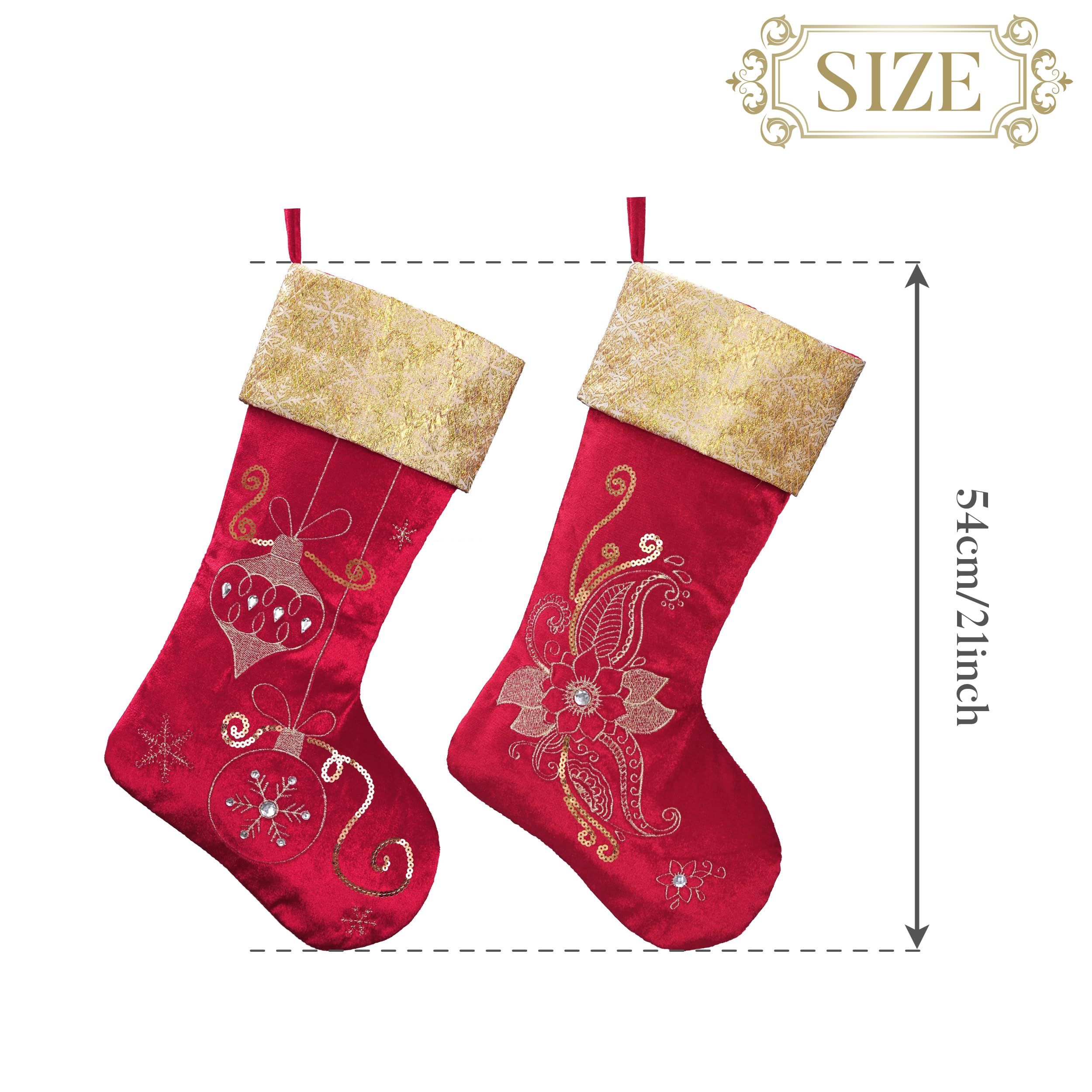 Valery Madelyn stockings hung on mantel conveying instant seasonal decor warmth