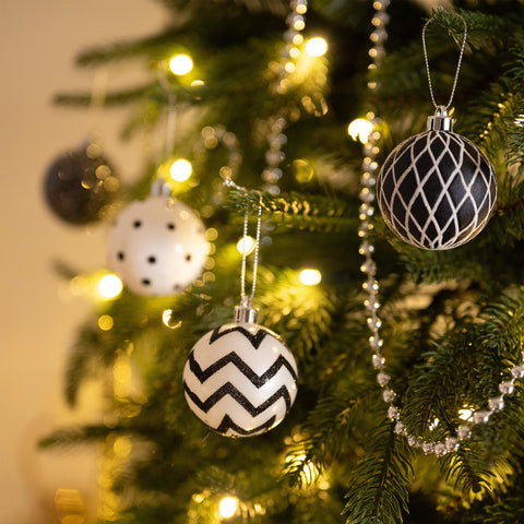Valery Madelyn mantel display with ornaments showing easy styling and gift-ready appeal