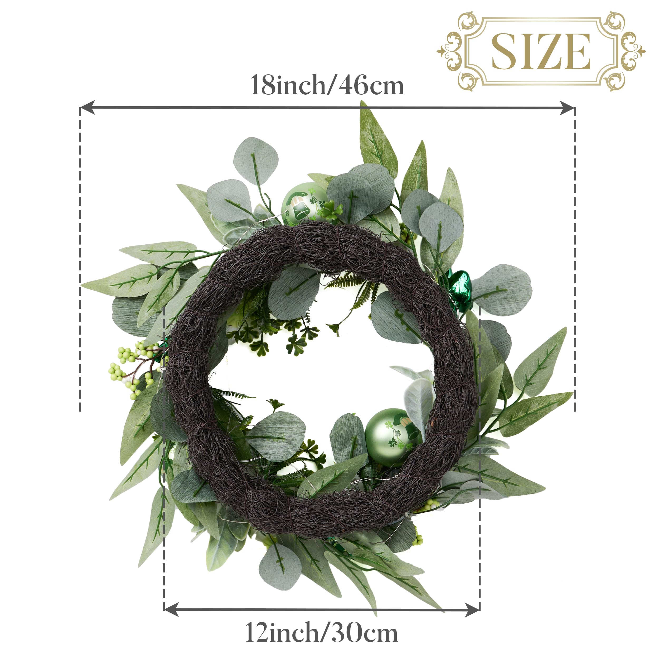 Valery Madelyn wreath displayed above mantel creating festive holiday focal point