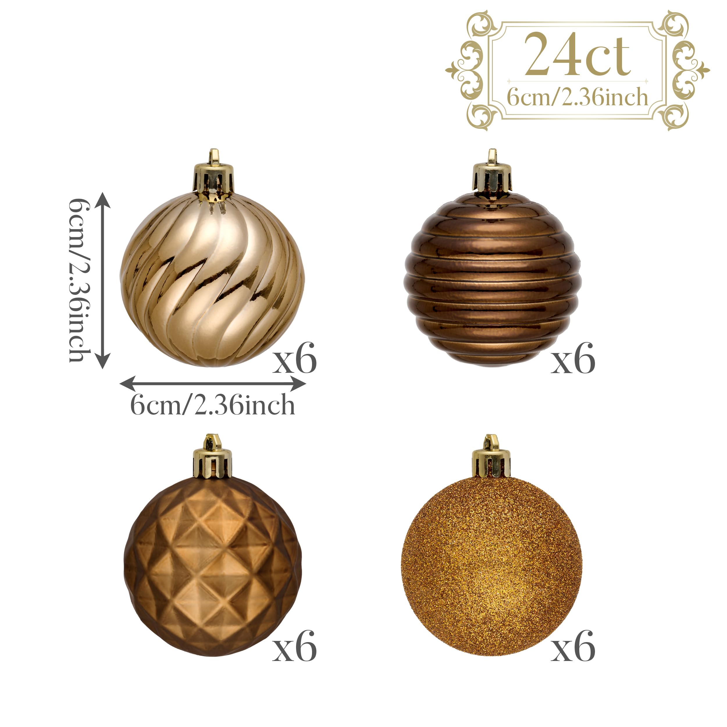 Valery Madelyn ornaments hanging on tree demonstrating safe, festive decoration